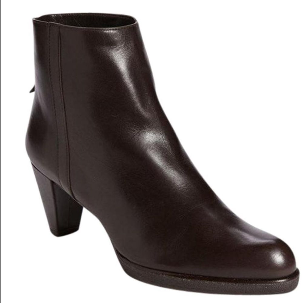Stuart Weitzman Brown Restart Bootie - image 1